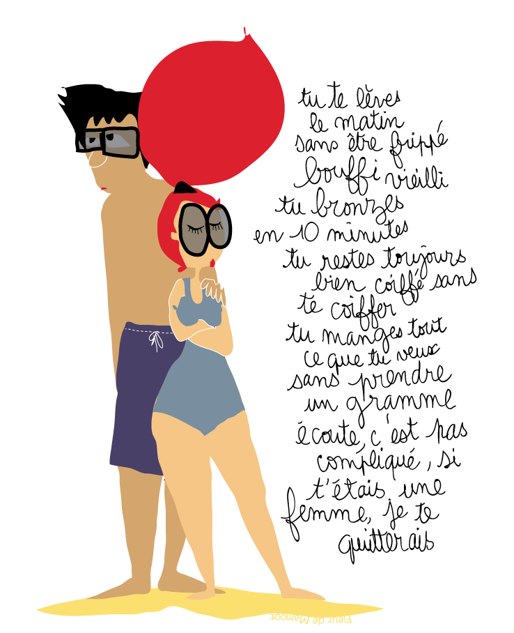 les hommes et les femmes sont inégaux dessin humoristiques